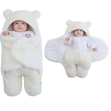 shumee Spalna vreča za dojenčke Swaddlewrap: topla, mehka