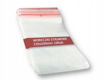 shumee Rafael vrečke z zadrgo 150x200mm 40μm 1000 kosov za pakiranje 15x20cm drugo