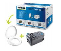 Thetford FRESH UP SET KASETA ZA WC ŠOLJO Z LOPATKO C220 KOMPLET ZA POPRAVILO