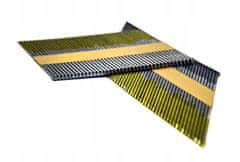 shumee Žeblji za žebljalnik, papirnati, 3,1 x 90 mm, 34°, 2000 kosov, črni, obroč