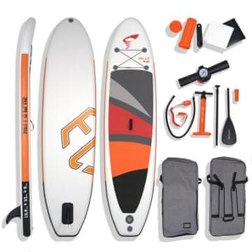 shumee Hydro star SUP deska hello plus ZA plavanje napihljiva oranžna 320 cm