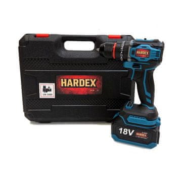 shumee Brezkrtačni vrtalnik-vijačnik Hardex 50 Nm 0–1450 vrt/min 2 x AKU 4,0 Ah