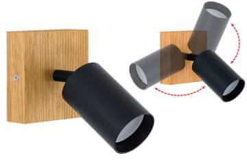 LEDWOOD Moderna svetilka - 1 x GU10 - 10x10 cm