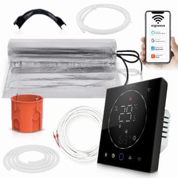 shumee Podpanelna grelna preproga | 7 m2 s termostatom clear.B