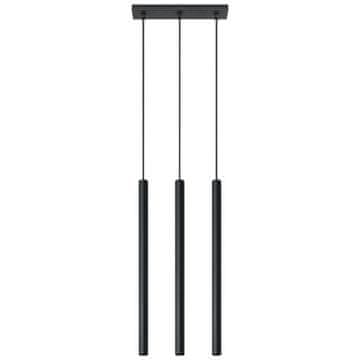 SOLLUX lighting Viseča svetilka Pastelo 3 črna