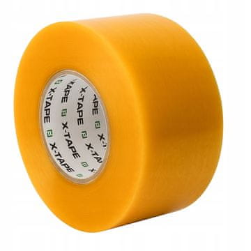 shumee X-tape talilni pakirni trak 48 mm x 450 m prozoren za skladišče kartonov