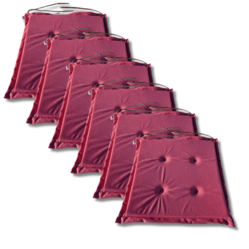shumee Blazine za stole 40x40x3 cm 1227 - komplet 6 kosov