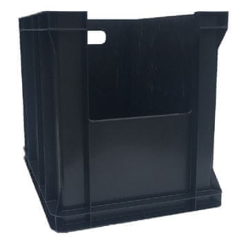 shumee Posoda z inšpekcijskim oknom 400x300x320 črna