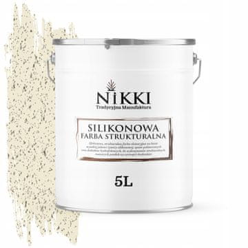 shumee Silikonska strukturna fasadna barva 5L bela na rumeni F641 UV