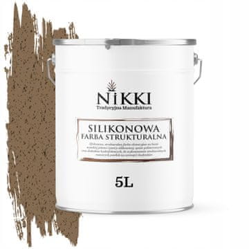 shumee Silikonska strukturna fasadna barva 5L Cocoa F545 UV