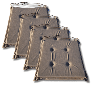 shumee Blazine za stole 40x40x3 cm 1009 - komplet 4 kosov