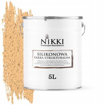 shumee Silikonska strukturna fasadna barva 5L svetlo oranžna F764