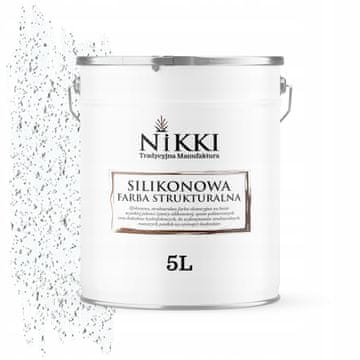 shumee Silikonska strukturna fasadna barva 5L hladno bela F102 UV