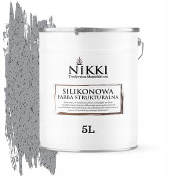 shumee Silikonska strukturna fasadna barva 5L siva z modro F243 UV