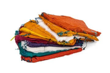 shumee Rašel vreče 42x60cm z vrvico za zategovanje, 10-15kg | različne barve oranžne 100 kosov