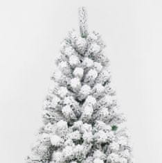 shumee Zasneženo božično drevo StarryLights 180 cm x 75 cm - gosto in polno zimskega šarma