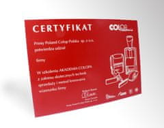 COLOP Gravurni laminat rdeče/bel 1,6 mm LZ-903-016