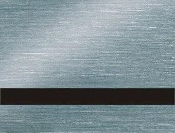 COLOP Gravurni laminat brušen srebrno/črn brez UV filtra 1,6 mm LZ-991-016