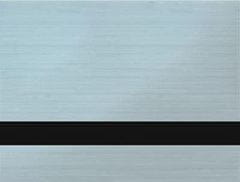 COLOP Gravurni laminat brušen srebrno/črn 1,6 mm LZ-991-016A