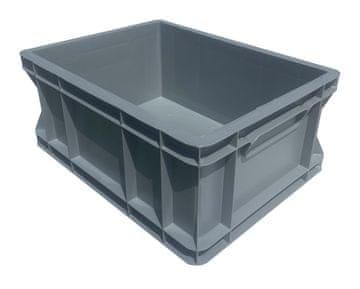 shumee Skladiščni zabojnik 400x300x170 siv