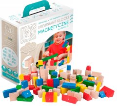 shumee Poljske magnetne lesene kocke kooglo, mega