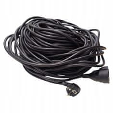 shumee Električni podaljšek 50 m 3 x 2,5 mm² IP44 16 A 2800 W močan vrtni kabel