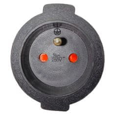 shumee Električni podaljšek 50 m 3 x 2,5 mm² IP44 16 A 2800 W močan vrtni kabel
