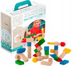 shumee Poljske magnetne lesene kocke kooglo, mega