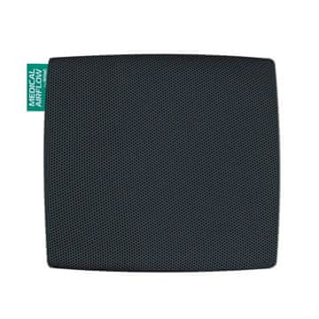 shumee Prevleka za sedežno blazino za invalidski voziček 45x40 - 3D črna
