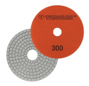 Titanium Diamantni disk za poliranje kamnitih ploščic 100 mm gr300 titan
