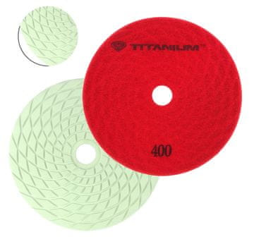 Titanium 150 mm diamantni polirni disk za brušenje kamnitih ploščic g400 titan