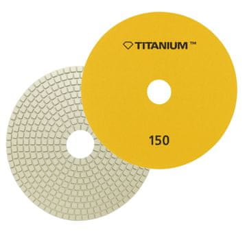 Titanium Diamantni polirni disk za brušenje porcelanastih ploščic 150 mm gr150 titan