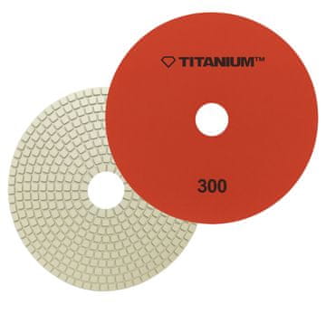 Titanium Diamantni polirni disk za brušenje porcelanastih ploščic 150 mm gr300 titan