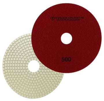 Titanium Diamantni polirni disk za brušenje porcelanastih ploščic 150 mm gr500 titan