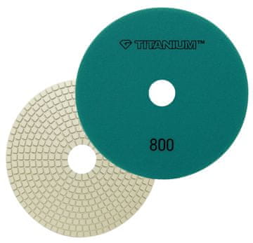 Titanium Diamantni polirni disk za brušenje porcelanastih ploščic 150 mm gr800 titan