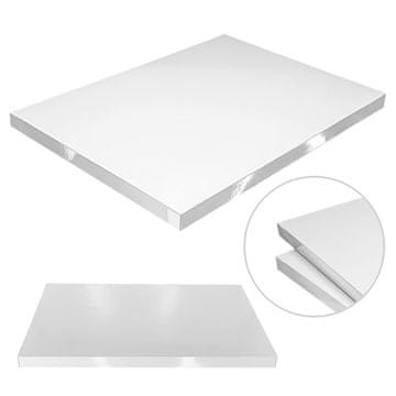 Brand4Cake Podstavek za torto, pravokotni, bel, 30x40 cm, 2 cm, kvadratni, Premium Brand4Cake