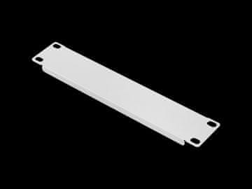 Lanberg Zaščitna plošča za 10" 1U rack omare, kovinska, siva