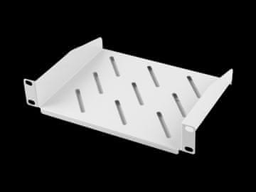 Lanberg Polica za 10" rack omare 1U 310 mm siva nosilnost 20 kg