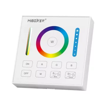 MiBoxer Daljinski upravljalnik na dotik MiBoxer B0 (1 cona, RGB+CCT) - bel
