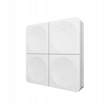 MiBoxer Daljinski upravljalnik Miboxer K4 (4 cone, mono, CCT, RGB, rgbw, rgbcct) - bel