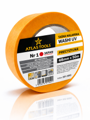 Atlas Atlas Tools Japonski washi trak, precizen, vodoodporen, 48 mm/50 m