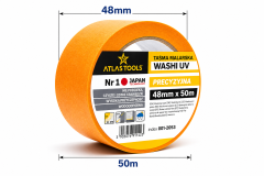Atlas Atlas Tools Japonski washi trak, precizen, vodoodporen, 48 mm/50 m