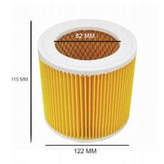shumee 3x filter za sesalnik Karcher WD3 Filtri 3 kosi WD 3 MV3 WD2 SE4001 KWD
