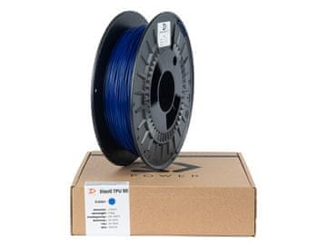 shumee 3DPower Elasti TPU 90 filament 1,75 mm temno moder 0,5 kg