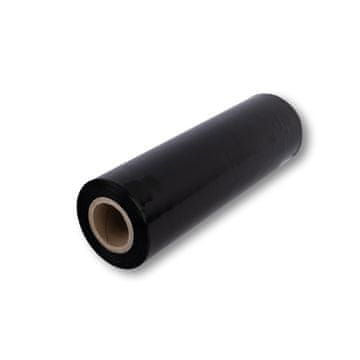 shumee Minirap raztegljiva folija 1,0 kg | 23 µm | 25 cm | fi38 | črna