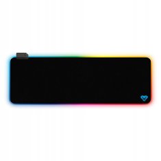 Media-Tech RGB igralna podloga - Velika igralna podloga z barvito RGB osvetlitvijo ozadja