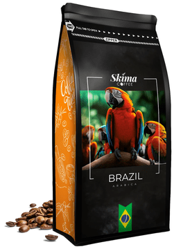 shumee Kavna zrna 500 g Brazilija 100 % Arabica Sveže pražena za espresso aparat + brezplačno