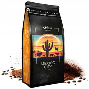 shumee Mleta kava 500g Mexico City 100% Arabica Sveže pražena SkimaCoffee + gratis