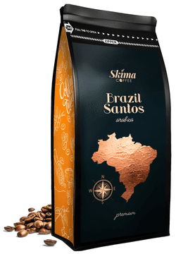 shumee Kavna zrna 500 g brazil santos 100% arabica sveže pražena + gratis