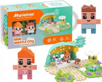 MARIOINEX Mini vaflji Cafe 80 EL marioinex City
